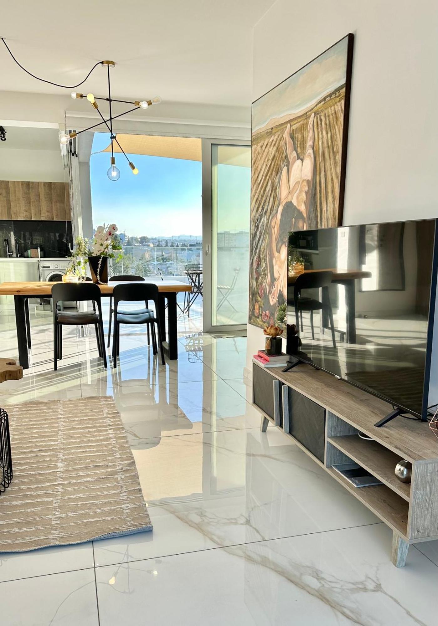 Luxury City Penthouse-Panoramic View-Near Unic Nikosia Bagian luar foto